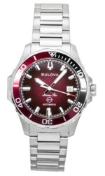 Bulova Men's Stainless Steel Watch (98B472)