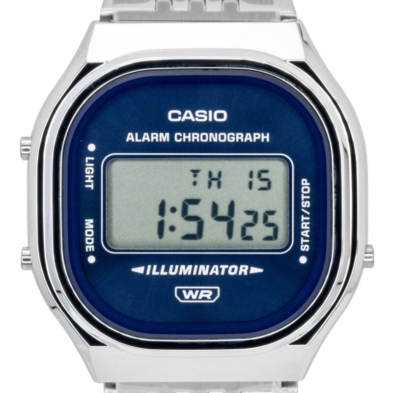 Casio Women's 8mm Stainless Steel Watch (A140WE-2A)