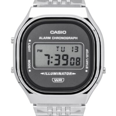 Casio Women's 8mm Stainless Steel Watch (A140WE-8A)