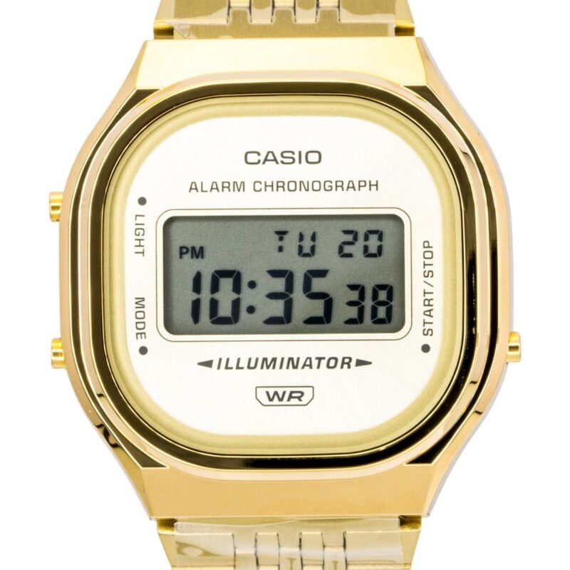 Casio Unisex 38mm Stainless Steel Watch (A140WEG-9A) Casio Unisex 38mm Stainless Steel Watch (A140WEG-9A)