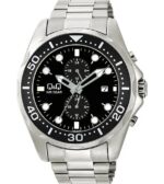 Q&q Men's 48mm Stainless Steel Watch (A43A-001PY)