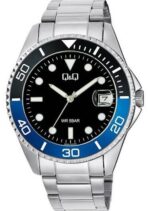 Q&q Men's 44mm Stainless Steel Watch (A49A-002PY)
