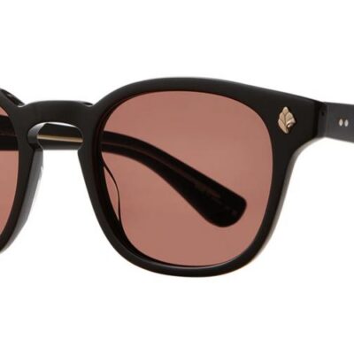 Garrett Leight Men's ACE SUN Black/Semi-Flat Pure Rosewood Sunglasses