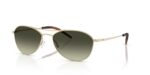 Oliver Peoples AERO II OV 1358S Gold/G-15 Shaded Sunglasses