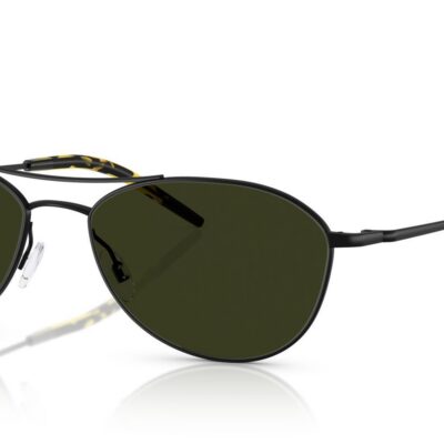 Oliver Peoples AERO II OV 1358S Matt Black/Polarized G-15 Sunglasses