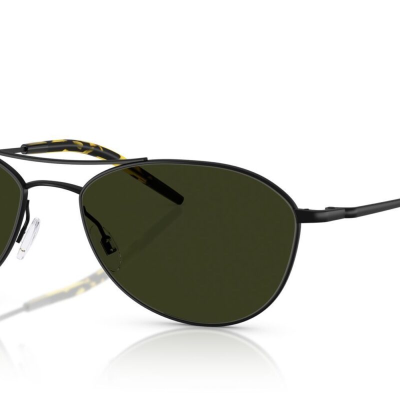Oliver Peoples AERO II OV 1358S Matt Black/Polarized G-15 Sunglasses