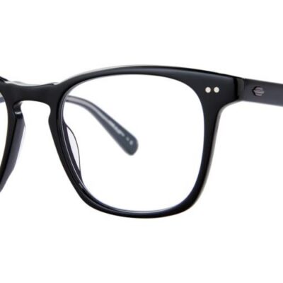 Garrett Leight Men's ALDER Black Eyeglasses