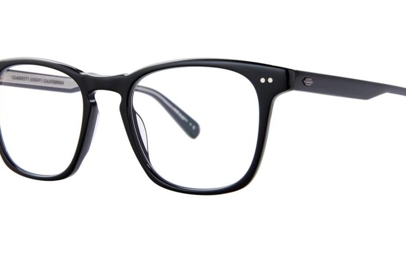 Garrett Leight Men's ALDER Black Eyeglasses Garrett Leight Men's ALDER Black Eyeglasses