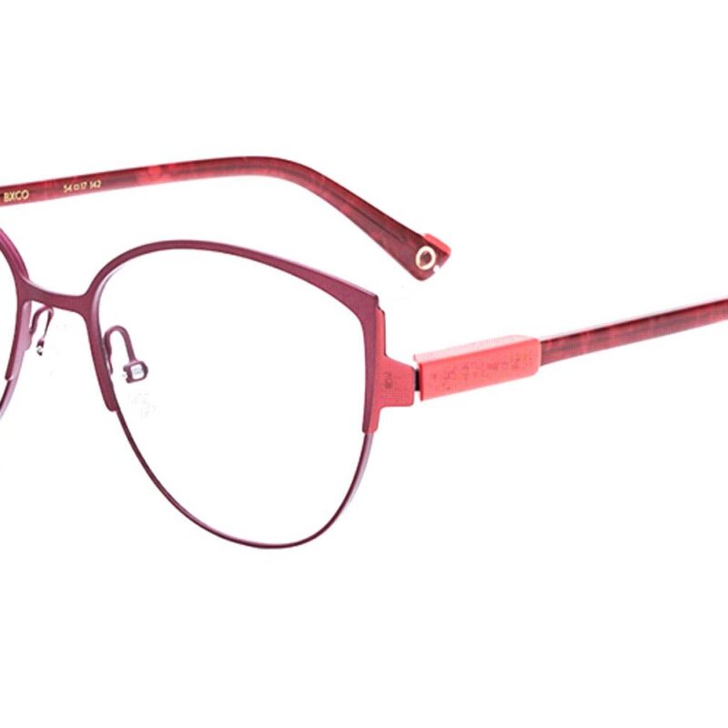 Etnia Barcelona Men's AMALIA 54O Shiny Red Eyeglasses