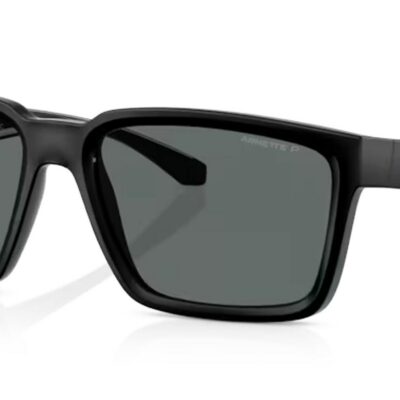 Arnette Men's AN 4346 Matte Black/Grey Polarized Eyeglasses