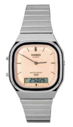Casio Unisex Casio Vintage Stainless Steel Watch (AQ-240E-4A)