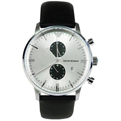 Emporio Armani Classic Men's 43mm Chronograph Watch (AR0385)