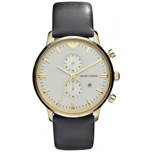 Emporio Armani Gianni XL Men's 43mm Chronograph Watch (AR0386) Emporio Armani Gianni XL Men's 43mm Chronograph Watch (AR0386)