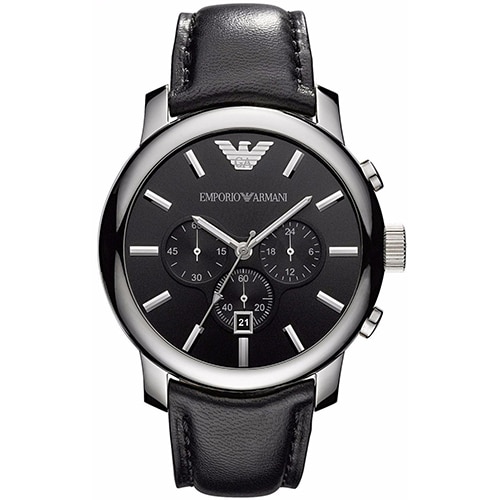 Emporio Armani Classic Men's 47mm Chronograph Watch (AR0431) Emporio Armani Classic Men's 47mm Chronograph Watch (AR0431)