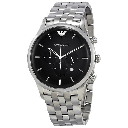 Emporio Armani Men's Chronograph 43mm Silver Stainless Steel Watch (AR11017) Emporio Armani Men's Chronograph 43mm Silver Stainless Steel Watch (AR11017)