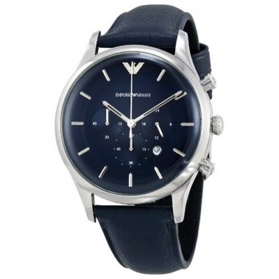 Emporio Armani Men's 43mm Chronograph Watch (AR11018)
