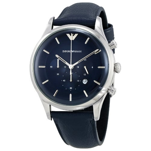 Emporio Armani Men's 43mm Chronograph Watch (AR11018) Emporio Armani Men's 43mm Chronograph Watch (AR11018)