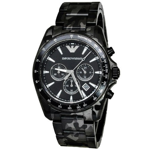 Emporio Armani Men's 44mm Chronograph Watch (AR11027) Emporio Armani Men's 44mm Chronograph Watch (AR11027)