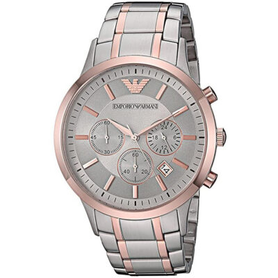 Emporio Armani Men's 43mm Chronograph Watch (AR11077)
