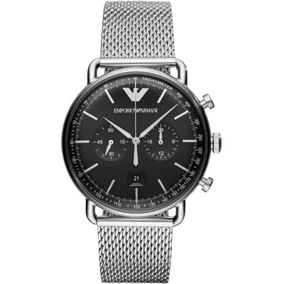 Emporio Armani Men's 43mm Chronograph Watch (AR11104)