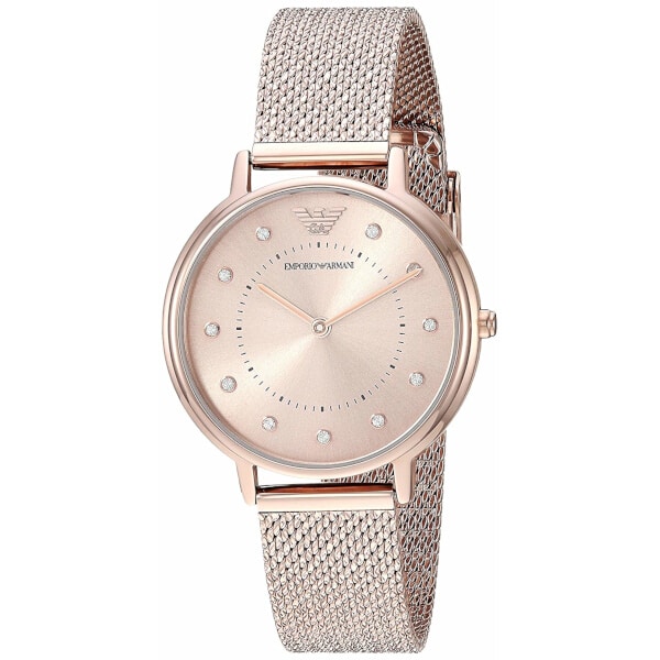 Emporio Armani Men's 32mm Crystal-Set Watch (AR11129) Emporio Armani Men's 32mm Crystal-Set Watch (AR11129)