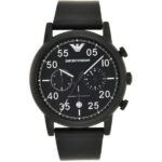 Emporio Armani Men's Chronograph 43mm Black Watch (AR11133)