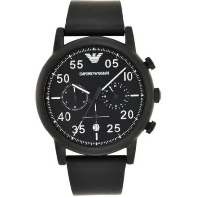 Emporio Armani Men's Chronograph 43mm Black Watch (AR11133)