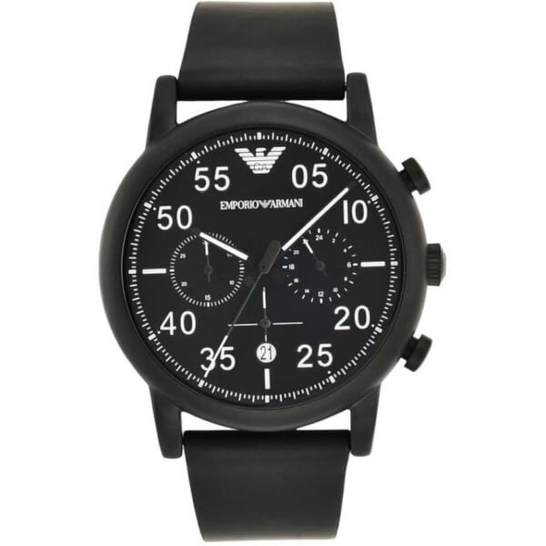Emporio Armani Men's Chronograph 43mm Black Watch (AR11133) Emporio Armani Men's Chronograph 43mm Black Watch (AR11133)
