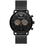 Emporio Armani Men's 43mm Chronograph Watch (AR11142)