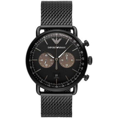 Emporio Armani Men's 43mm Chronograph Watch (AR11142)