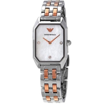 Emporio Armani Women's 24mm Two-Tone Watch (AR11146)