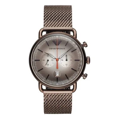 Emporio Armani Men's 43mm Chronograph Watch (AR11169)