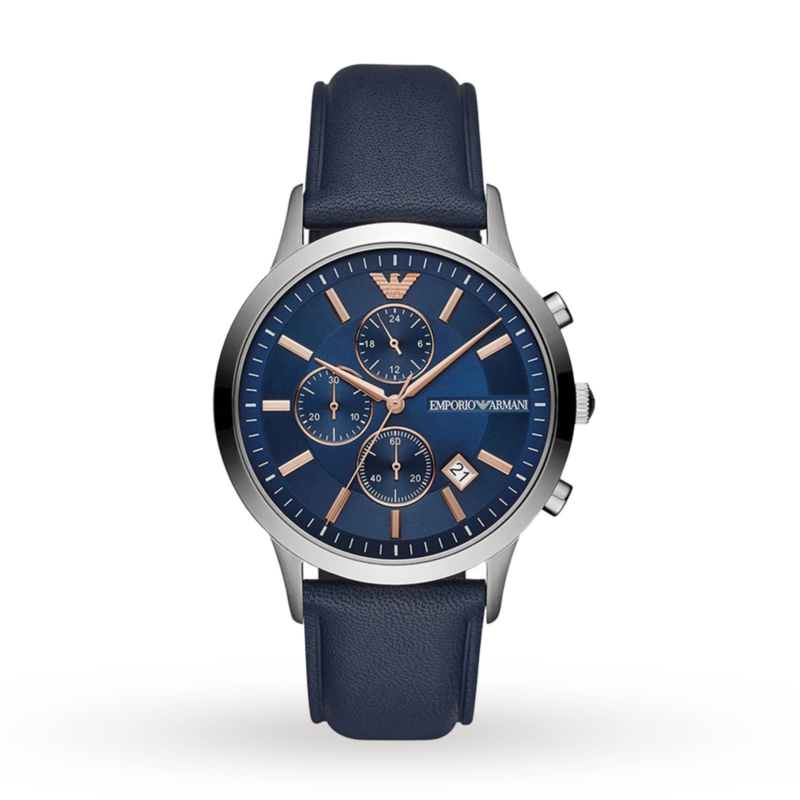 Emporio Armani Renato Men's 43mm Chronograph Watch (AR11216)