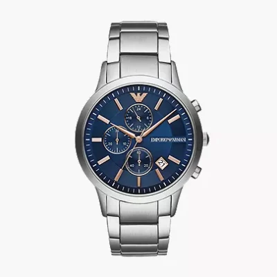 Emporio Armani Men's 43mm Chronograph Watch (AR11458)
