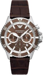 Emporio Armani Men's 43mm Chronograph Watch (AR11486)