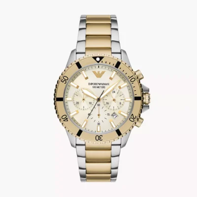 Emporio Armani Men's 43mm Chronograph Watch (AR11606)