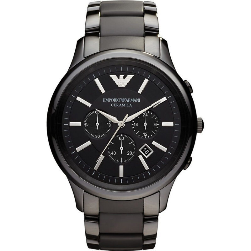 Emporio Armani Men's 46mm Ceramic Watch (AR1451) Emporio Armani Men's 46mm Ceramic Watch (AR1451)