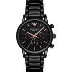 Emporio Armani Ceramica Men's 43mm Chronograph Watch (AR1509)