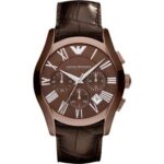 Emporio Armani Men's 43mm Chronograph Watch (AR1609)