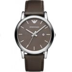 Emporio Armani Men's 41mm Silver Stainless Steel Watch (AR1729)