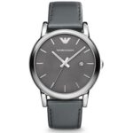 Emporio Armani Men's 41mm Silver Stainless Steel Watch (AR1730)