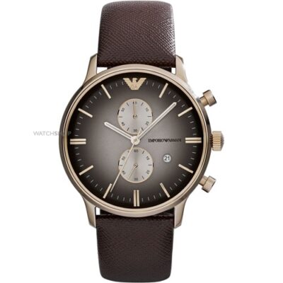Emporio Armani Retro Chrono Men's 43mm Chronograph Watch (AR1755)
