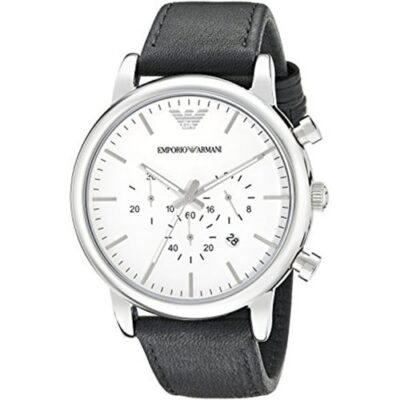 Emporio Armani Classic Men's 46mm Chronograph Watch (AR1807)