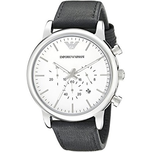 Emporio Armani Classic Men's 46mm Chronograph Watch (AR1807) Emporio Armani Classic Men's 46mm Chronograph Watch (AR1807)