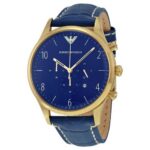 Emporio Armani Men's 43mm Chronograph Watch (AR1862)