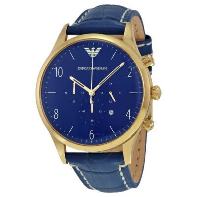 Emporio Armani Men's 43mm Chronograph Watch (AR1862)