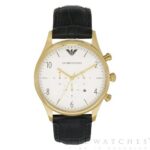 Emporio Armani Men's Chronograph 43mm Gold Watch (AR1892)