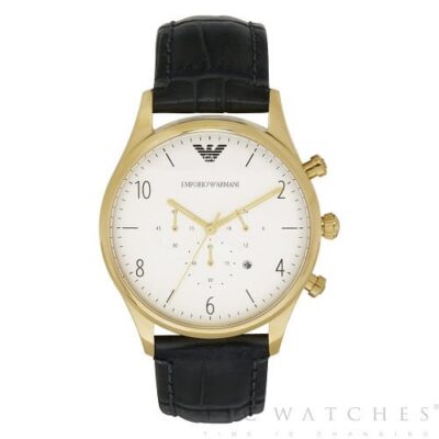 Emporio Armani Men's Chronograph 43mm Gold Watch (AR1892)
