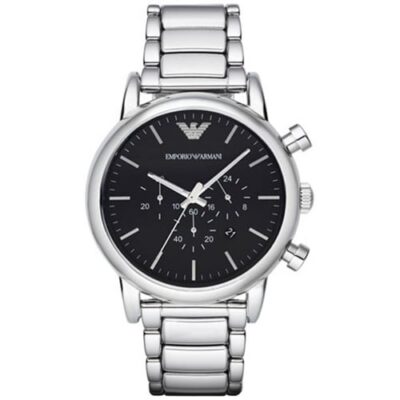 Emporio Armani Men's Chronograph 46mm Silver Stainless Steel Watch (AR1894)