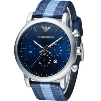 Emporio Armani Men's 46mm Chronograph Watch (AR1949)
